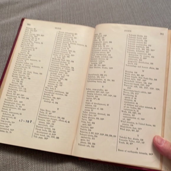 Vintage Book 1941 Outlines of Physical Geology - Education Manual - Picture 11 of 12